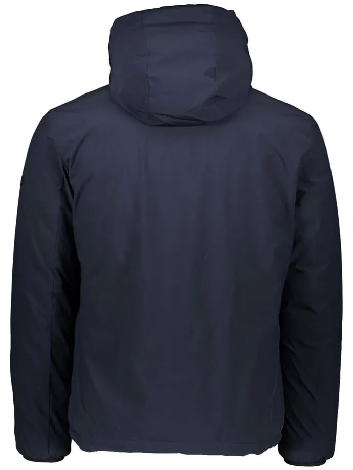 Winterjas "Charlo REV" donkerblauw/antraciet