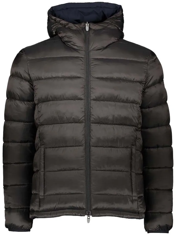 Winterjas "Charlo REV" donkerblauw/antraciet