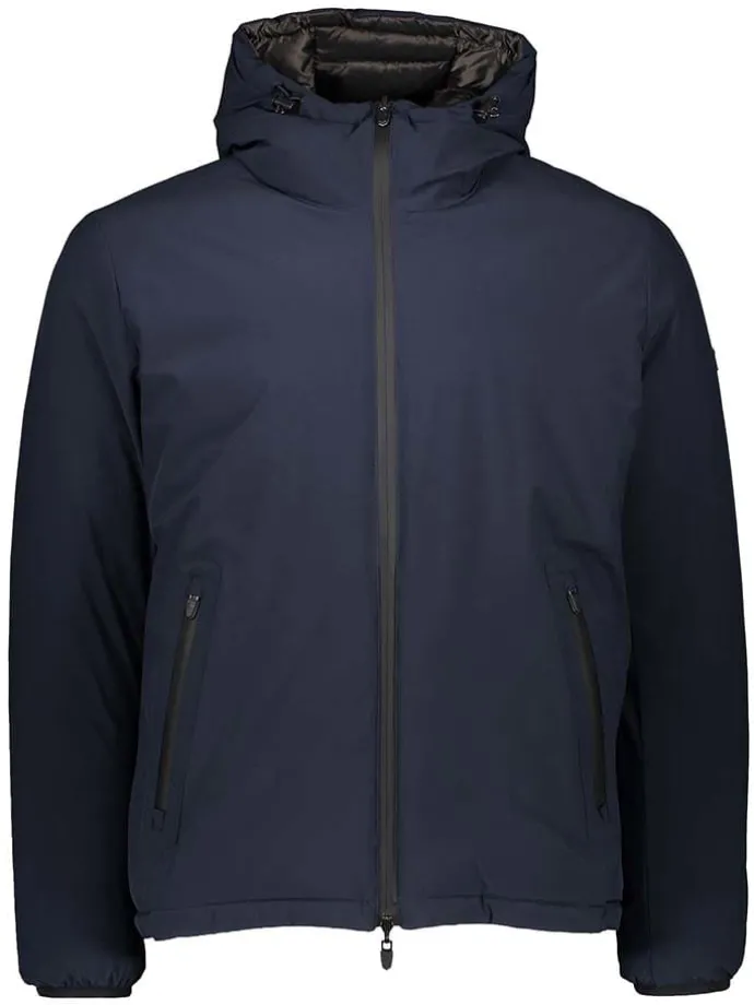 Winterjas "Charlo REV" donkerblauw/antraciet