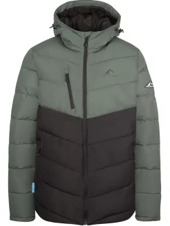 Winterjas "Kirkjufell" groen/zwart