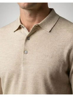 Wollen trui beige