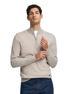 Wollen trui beige