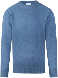 Wollen trui blauw