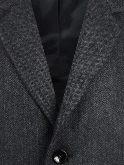 Woolmantel antraciet