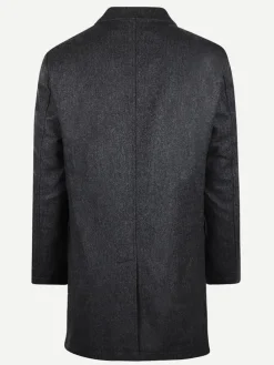 Woolmantel antraciet