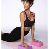 Yogablok paars - (L)23,5 x (B)15 x (D)8 cm