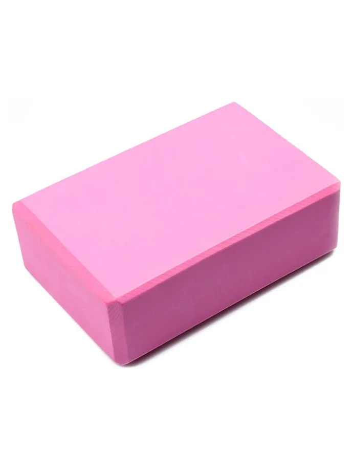 Yogablok roze - (L)23,5 x (B)15 x (D)8 cm