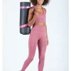 Yogamatdraaggordel roze/blauw