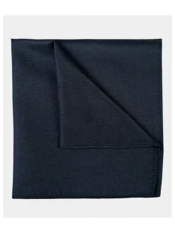 Zijden sjaal zwart - (L)28 x (B)28 cm