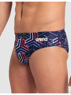Zwembroek donkerblauw