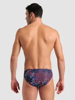 Zwembroek donkerblauw