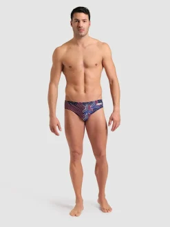 Zwembroek donkerblauw