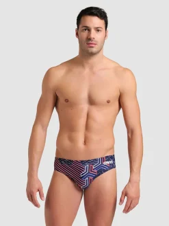 Zwembroek donkerblauw