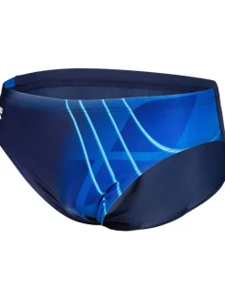 Zwembroek donkerblauw/blauw