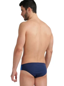 Zwembroek donkerblauw/blauw
