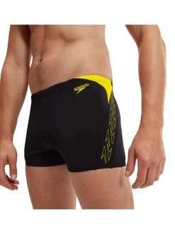 Zwembroek "Eco+ H-Boom" zwart/geel