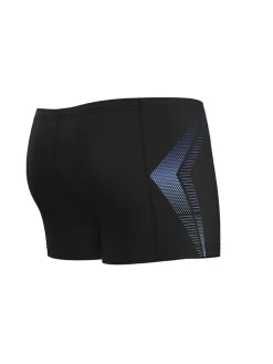 Zwembroek "Placement" zwart/blauw
