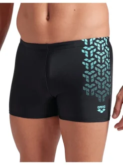 Zwembroek zwart/turquoise