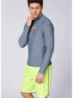 Zwemshirt blauw