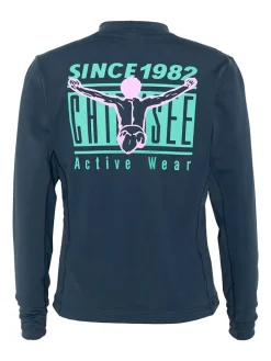 Zwemshirt petrol