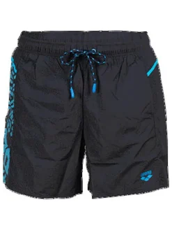 Zwemshort donkerblauw/turquoise