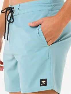 Zwemshort "Mirage Retro Golden Hour" lichtblauw