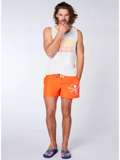 Zwemshort "Morro Bay" oranje