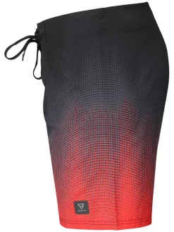 Zwemshort "Paitor" rood/zwart