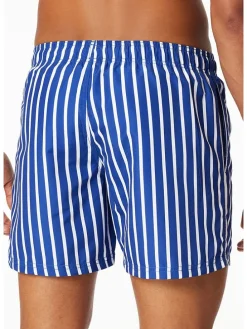 Zwemshorts blauw/wit