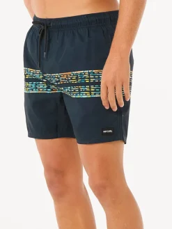 Zwemshorts "Framed Volley Update" donkerblauw