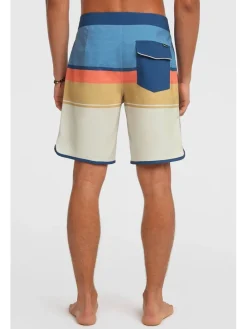 Zwemshorts "Lennox Scallop 19" meerkleurig