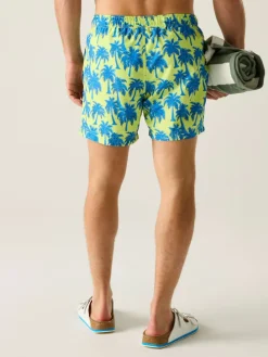Zwemshorts "Loras" groen/blauw