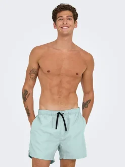Zwemshorts "Onsbasile" turquoise