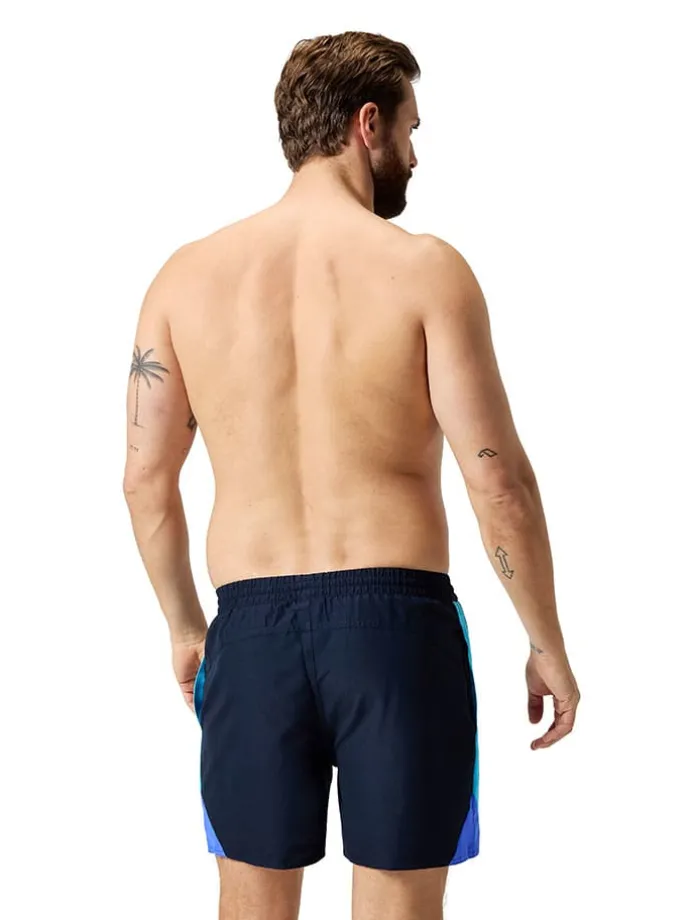 Zwemshorts "S Hyperboom" donkerblauw