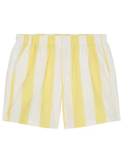 Zwemshort wit/geel